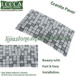 Chinese natural granite cobblestone mat ledgestone