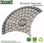 Round paver stone turf stone pavers outdoor tiles