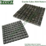 Pool around edging mesh paver cube stone