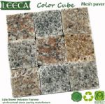 Cobblestone mat color cube mesh paver