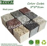 Granite paver garden stone cube stone