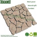 Leeca Irregular paver cheap paving stone granite brick