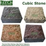 Zhangpu basalt stone cube cheap paving stone