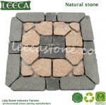 Chinese granite star compass plaza centre paver