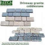 Natural split mesh paver paving boulder landscape edging