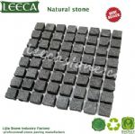 Purple porphyry driveway paving stone square cut flagstone