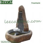 Engraved street lamp for park garden stone lantern