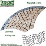 G682,outdoor stone mat,fan patterns