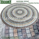 Circle paver kit,fan cobbles,mesh stone