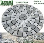 Circle paver kit,fan cobbles,mesh stone