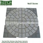 Circle paver kit,fan cobbles,mesh stone