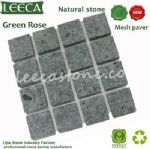 Cobblestone pavers,road paving material,stone on mesh