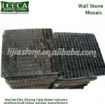 Mosaic tile,wall stone,black granite