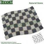 Wavy stone paver,wall stone,mosaic pattern