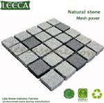 Stone cube,outdoor paving,cobble stone mat, Oman paving