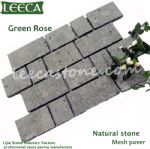 Porphyry/ porfido stone, interlocking paver mat