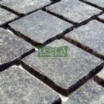 Cultural basalt paver stone