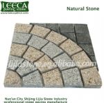 Chinese granite circle pattern paver mat