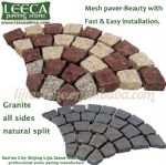 Chinese tumbled granite paving mat