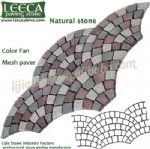 Porphyry stone,cobble stone mat,paving mat