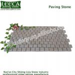 Chinese yellow granite paving stone natural beige block