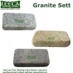 Chinese granite blocks tumbled paving tile