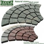 Porphyry stone,colour stone paving,garden paths