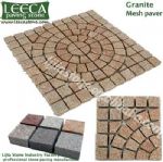 Patio,large pavers,circle kit