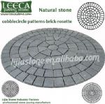 Circle paver kit,cobblestone circle,round stone paving