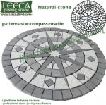 Circle paver kit,cobblestone circle,round stone paving