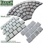 Fan cobble stone,cobble mats,outdoor stone paver