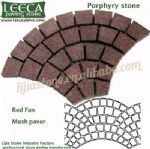 Garden pathway,fan cobbles,paving outdoor