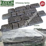 Stepper driveway,tumbled stone,cobblestone setts paving stones Bahrain