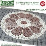 Garden stone paver,landscaping,plaza stone LEECA stone Riyadh