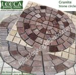 Chinese yellow light grey granite, natural stone, mesh paver