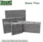 Belgian block dark grey granite stone tiles