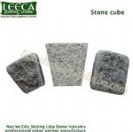 Different shape porphyry granite stone cube