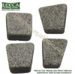 Red white green porphyry cobblestone turf stone pavers