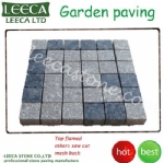 Outdoor cladding stone mesh cobbles