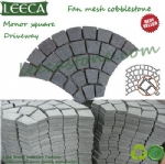 Peacock tail paving stone driveway paver