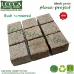 Outdoor paver granite cobble setts