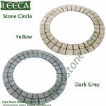 Triangle paver pattern stone