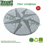 Landscape garden decorative stone peacock tail paver