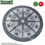 Landscape garden decorative stone peacock tail paver