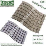 Natural stone circle paver building materials