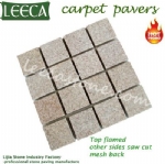 Natural stone cheap cobbles mat