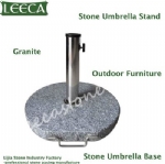 Stone umbrella base stand decoration stone