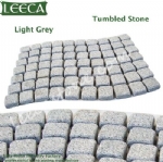 Wavy carpet stone cobbles mesh paver