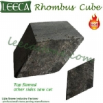 Lozenge cube stone cobble