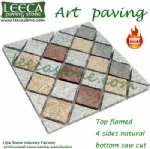 Diamond paver interlocking paving stones